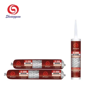 Transparent Structural Silicone Sealant for Curtain Walls Sunrooms Aluminum Veneers Construction and Woodworking