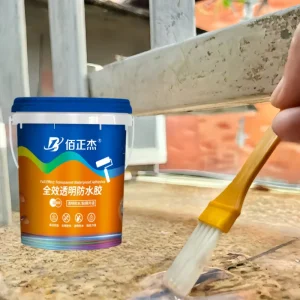 Transparent UV Resistant Anti-Leak Waterproof Sealant Coating for Outdoor Building Roofs and Walls
