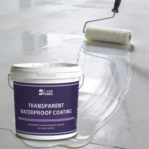 Transparent Waterproof Coating Glue with Weather Resistance for Swimming Pools and Roofs