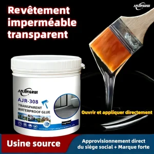 Transparent Waterproof Coating for Exterior Walls and Window Sills