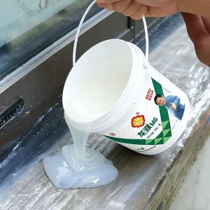 Transparent Waterproof Leak-Proof Coating and Sealant for Roofs, Walls, and Bathrooms