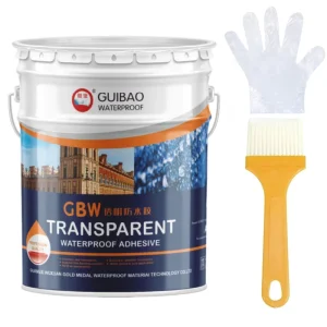 Transparent Waterproof Polyurethane Sealant Clear Waterproof Coating for Wall Roof Tile Bathroom Roll