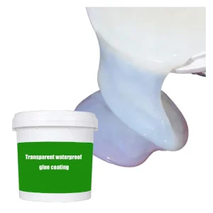Transparent Waterproof Rubber Adhesive and Coating for Exterior Walls, Balconies and Bathrooms