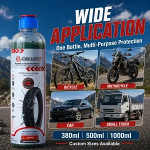 Tubeless Tire Sealant Anti-Leak Repair Liquid for Car Tire Shops