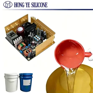 Two-Component AB Adhesive High-Thermal-Conductivity Liquid Silicone Potting Compound for Electronic Circuit Boards