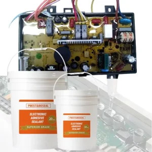 Two-Component Automotive ECU Module Silicone Potting Adhesive for IGBT Semiconductor Encapsulation, 1:1 Mixing Ratio