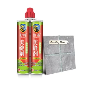 Two-Component Epoxy Resin AB Tile Grout Sealant for Porcelain and Ceramic Tiles