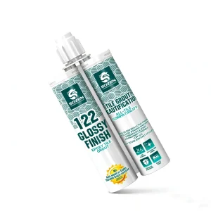 Two Component Epoxy Silicone Sealant SOZEN 122 Ceramic Tile Grount Glossy Finish Epoxy Tile Grout Quick curing Eco friendly