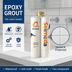 Two-Component Epoxy Tile Grout Waterproof Anti-Mold Floor Joint Sealant for Bathrooms, Kitchens, and Hotels
