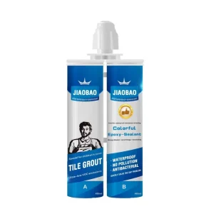 Two-Component Epoxy Tile Grout Waterproof Anti-Mold Gap Filler Sealant for Kitchen and Bathroom