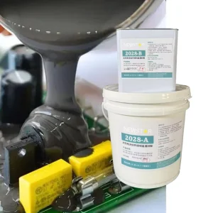 Two-Component Potting Adhesive for Solar Module Junction Boxes, Silicone Sealant