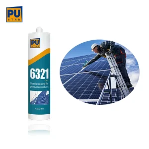 Two Component Silicone Sealant for Photovoltaic Module and Solar Panel Edge Sealing 300ml