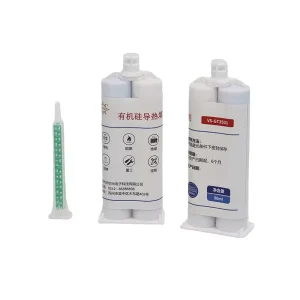 Two-Component Silicone Thermally Conductive Gel Gap Filler for Electronic Components