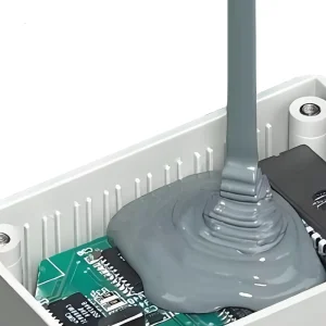 Two-Component Thermally Conductive Gray Silicone Potting Compound for LED Drivers and PCB Sealing 50kg/set