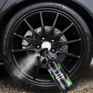 Tyre Gloss HGKJ S22 Tire Coating Spray Hydrophobic Sealant Wax for Car Wheel Auto Care Re black Shine Chemistry Filler