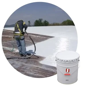 UV Reflective Thermal Insulation Paint Waterproof Roof Heat Reflective Coating for Steel Tiles
