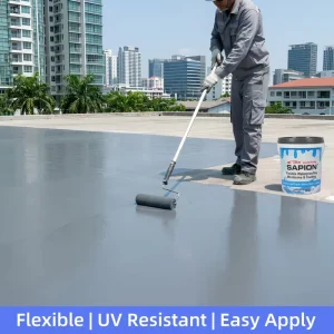 UV-Resistant Flexible Liquid Rubber Waterproofing Roof Sealant Coating Spray