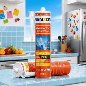 UV Resistant High Performance Acidic Silicone Sealant Waterproof Weatherproof Durable Bonding for Outdoor Applications