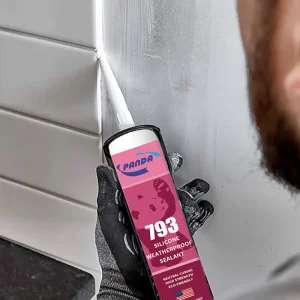 UV-Resistant Low-Modulus Silicone Sealant for Glass Windows Doors and Walls Outdoor Construction