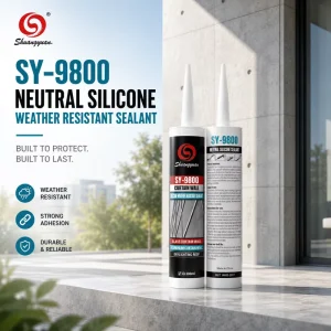 UV Resistant Neutral Silicone Weather Resistant Sealant for Exterior Wall Sealing