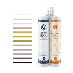 UV-Resistant Non-Yellowing Caulking Sealant and Epoxy Grout for Outdoor Joints