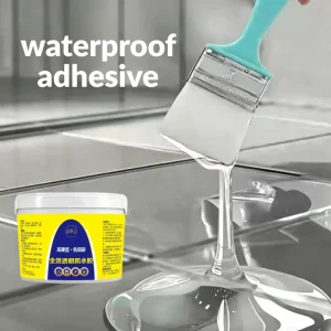 UV-Resistant Transparent Waterproof Sealant Coating for Building Roof and Exterior Wall Repair