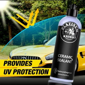 Ultra Durable Ceramic Sealant for Cars Waterproof UV Protection Hydrophobic Gloss Easy Spray Application for Outdoor Parking