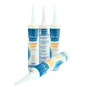 Ultra Strong High Temperature 350°C Adhesive Fire Resistant Silicone Sealant Flame Retardant Glue
