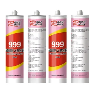 V-0 Fireproof Silicone Firestop Sealant RTV Construction Fire-Resistant Waterproof Sealant