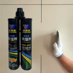WGX Crack Resistance Tile Grout Sealant Clear Epoxy Resin Joint Sealer Non Toxic 12 Colors 4 6Mpa Tensile Strength 12 18h Cure