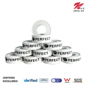 WRAS Approved High Density PTFE Gas Oil Water Sealant 12mm 190C To +370C PTFE Thread Seal Tape