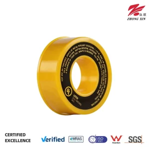 WRAS Approved High Density Pipe Sealant 12mm 190C To +370C PTFE Thread Seal Tape