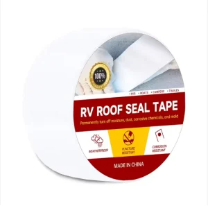 Water-Activated RV Roof Repair Butyl Sealant Tape, Waterproof and UV-Weatherproof, for Commercial Roofing and Camper Repair