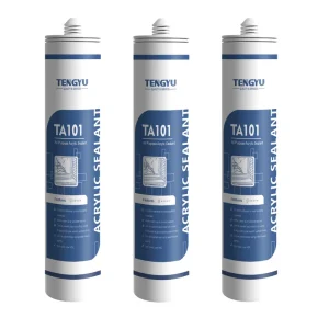 Water-Based Acrylic Sealant General-Purpose Paintable Fast-Drying Caulk for Interior Wall Joints and Gaps