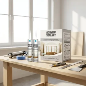 Water-Based Acrylic Sealant, Waterproof, Environmentally Friendly