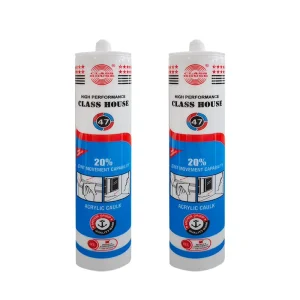 Water-Based Acrylic Sealant for Interior Building Joints and Cracks