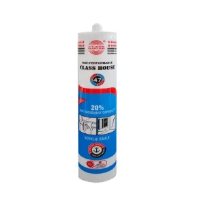 Water-Based Acrylic Sealant for Interior Building Joints and Cracks