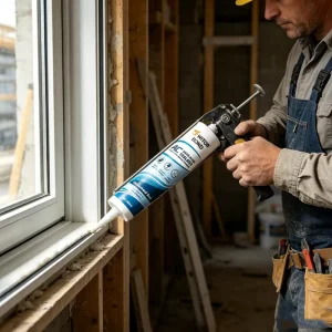 Water-Based Acrylic Sealant for Interior Use, Low VOC Painter’s Caulk