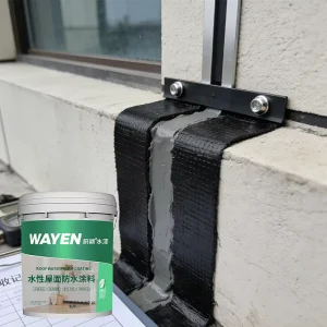 Water-Based Elastic Waterproof Roofing Coating with Weather Resistance, Color Change, and Anti-Crack Protection