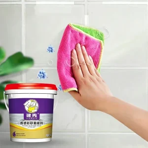 Water-Based Epoxy Tile Grout Sealant Colored Sand Waterproof Anti-Mold Formula Filling Adhesive for Construction