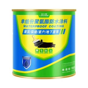 Water-Based Polyurethane Liquid Rubber Waterproof Sealant Coating for Roofs
