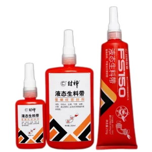 Water-Resistant 250ml 50ml Bottle Liquid PTFE Tape Anaerobic Pipe Sealant Adhesive for Metal Pipe