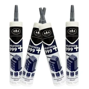 Water-Resistant Fast-Curing Neutral White Silicone Sealant for Bathroom, Window, Woodworking, and Construction