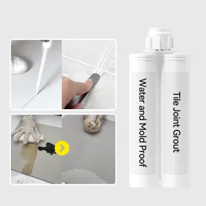 Water and Mold Proof Two Tube OEM ODM Epoxy Tile Grout Excellent Bonding Strength Tile Joint Grout