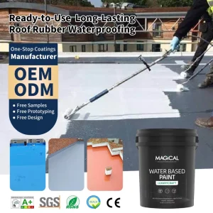 Waterproof Acrylic Liquid Coating for Exterior Construction Eco friendly One Component Waterborne Building Sealant