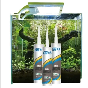 Waterproof Anti-Fungus Aquarium Silicone Sealant GP Acetic Caulking for Fish Tanks Bathrooms and Kitchens