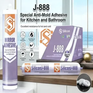 Waterproof Anti-Mold Silicone Adhesive Sealant for Kitchens and Bathrooms