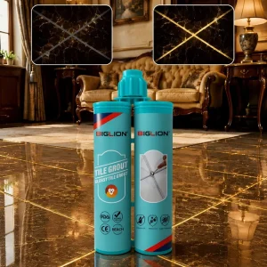 Waterproof Anti-Stain Two-Tube Epoxy Tile Grout Gap-Filling Sealant Cement Substitute for Floor Tiles