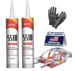 Waterproof Auto Glass PU Polyurethane Silicone Sealant Windshield Glue for Automotive