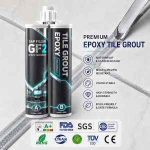 Waterproof Ceramic Tile Caulking Sealant Epoxy Resin Grout for Kitchen and Bathroom